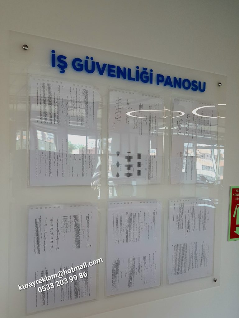 duyuru ilan kalite basın belge panosu fabrika ofis imalathane klinik hastane otel bina kurum (28)