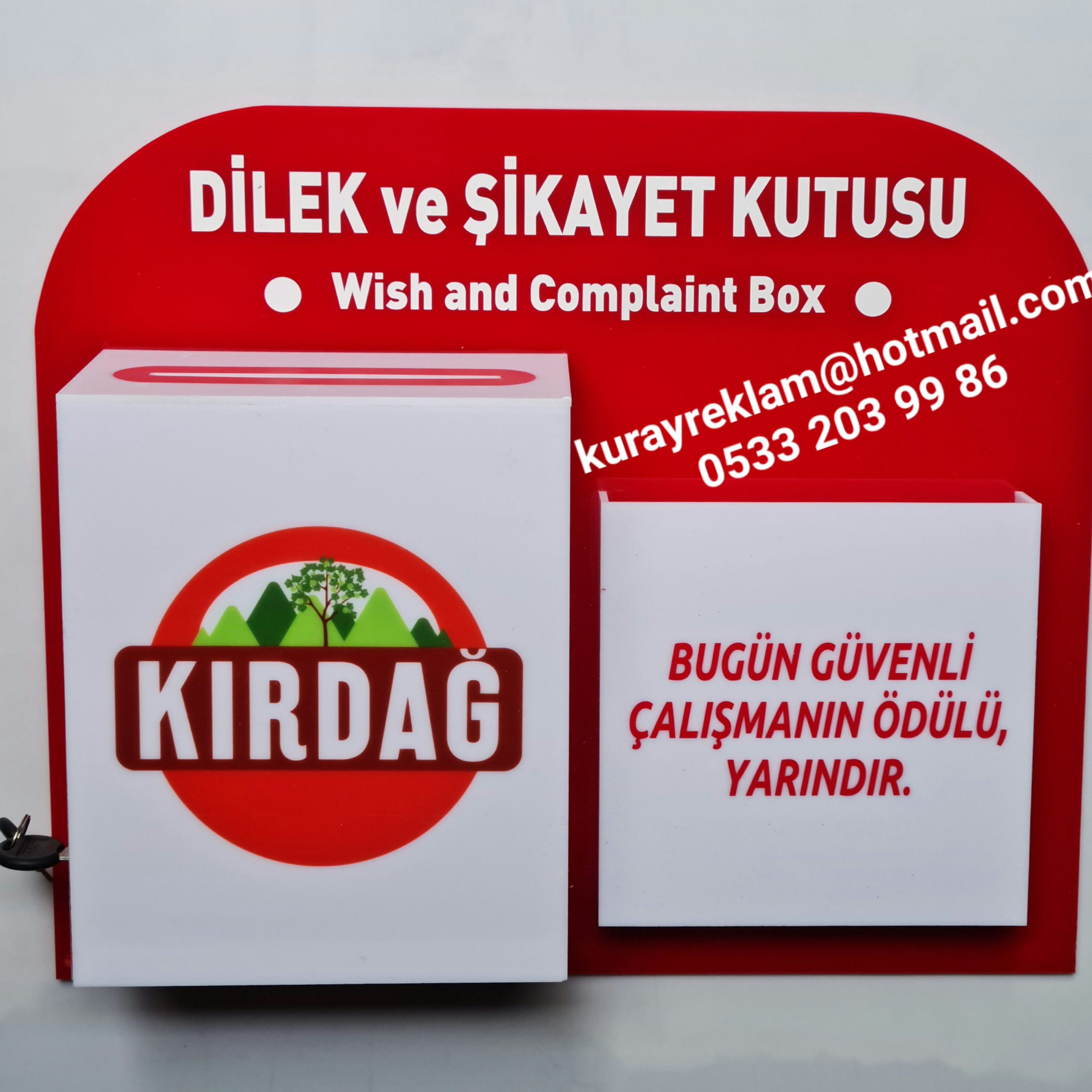 orus-oneri-sikayet-dilek-kutusu-seffaf-renkli-logolu-kilitli-hastane-fabrika-otel-okul-apartman-site-bina-