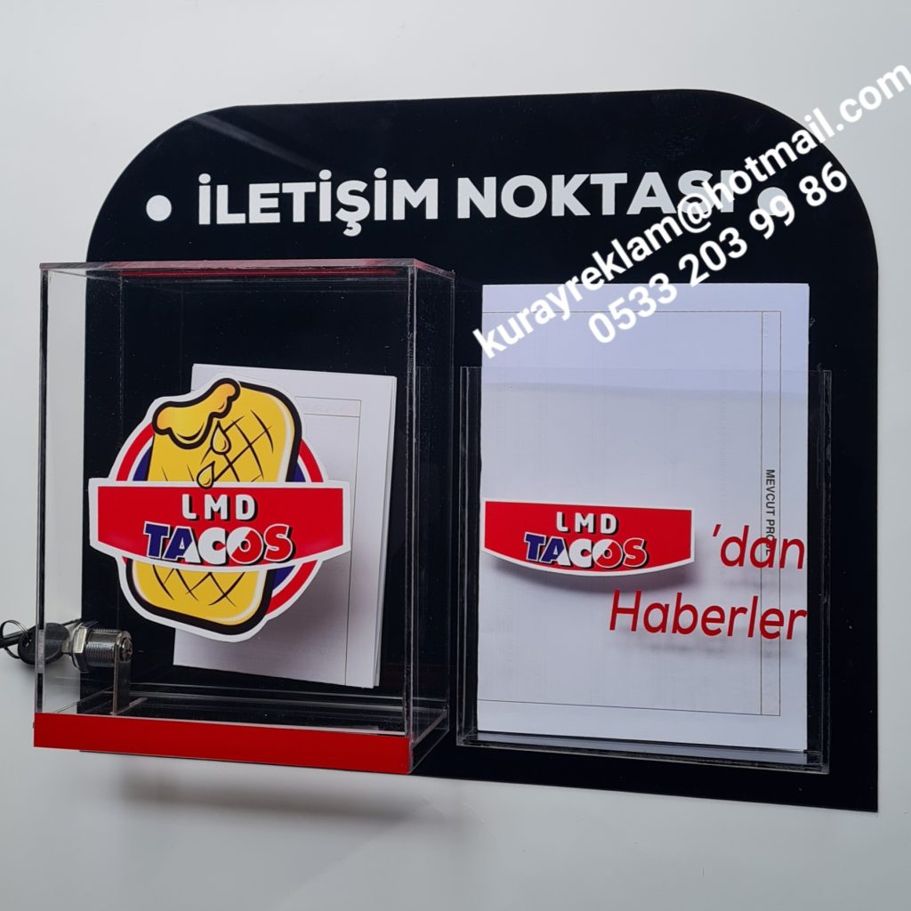 öneri kutusu mıknatıslı kapı tabelası isimliği hastane fabrika ofis okul şirket otel