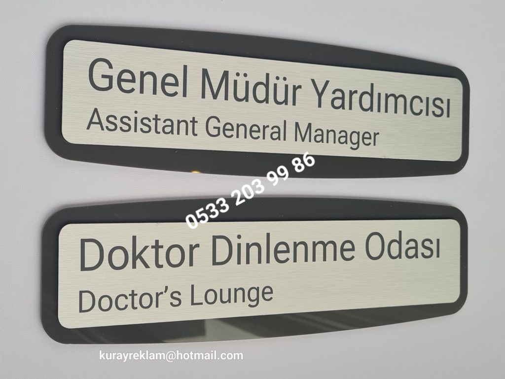 oval elips miknatisli-kapi-yanitabelasi-isimligi-hastane-doktor-ofis-sirket-fabrika-okul-klinik-dis-hekimi-imalathane-depo