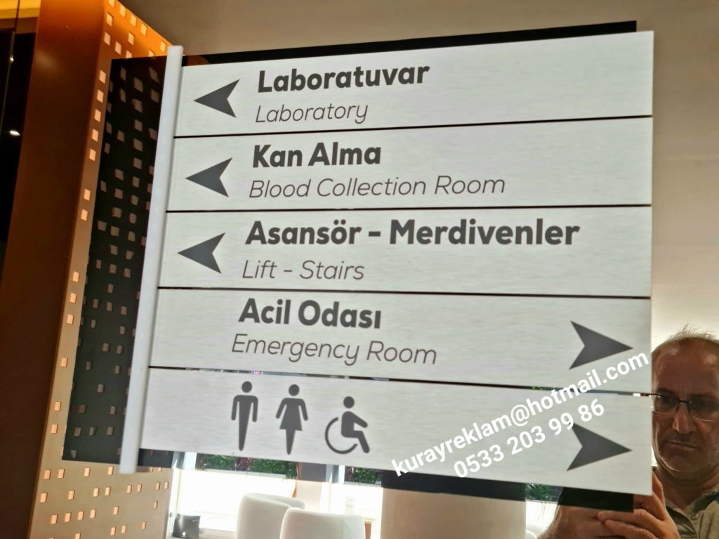miknatisli-kapi-yani kat  duvar bina  oda tabelasi-isimligi-hastane-doktor-ofis-sirket-fabrika-okul-klinik-dis-hekimi-imalathane-depo